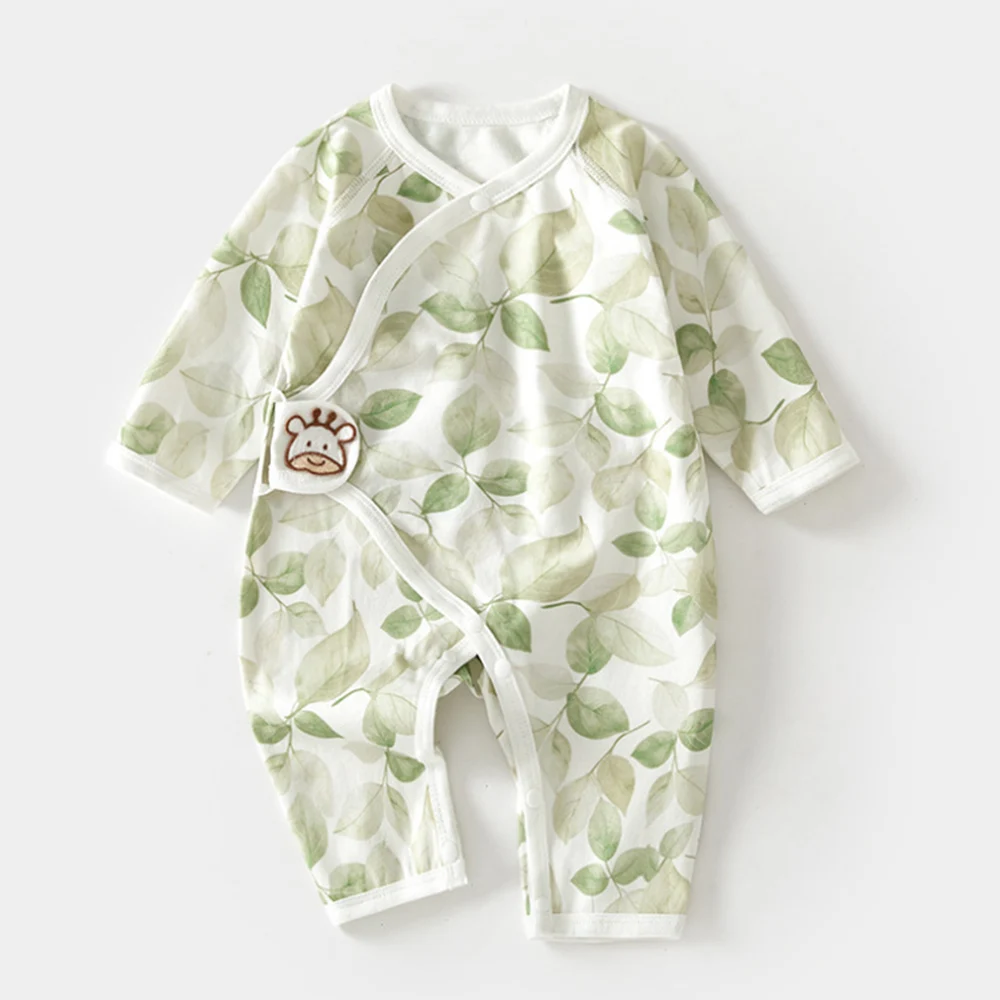 Summer Baby Girl Romper Cotton Short Sleeve Thin Lightweight Air Condition Long Sleeve Newborn Boy Jumpsuit 0-6 Months