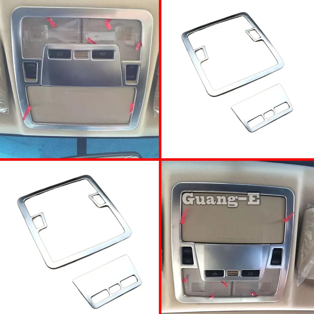 

Car Styling Cover Sticker ABS Plastic Front Head Read Reading Roof Light Switch Panel Trim Frame For Toyota Camry 2015 2016 2017