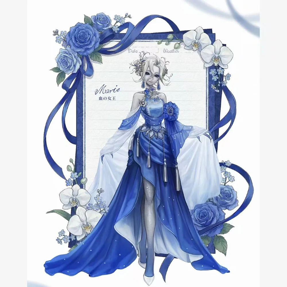 10cm Game Identity V Acrylic Plaque Standee Figure Journalist Fragrance Knight Red Lady Violinist Model Keychain Desk Decor Gift view 4
