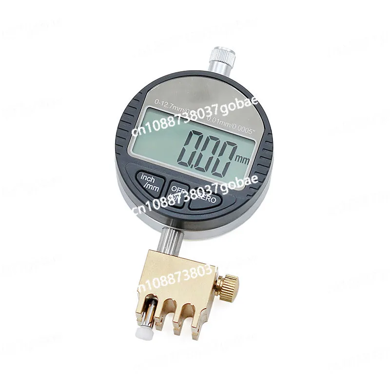 Electric wood guitar string pitch ruler height measurement digital display dial meter studio handmade piano maintenance tool