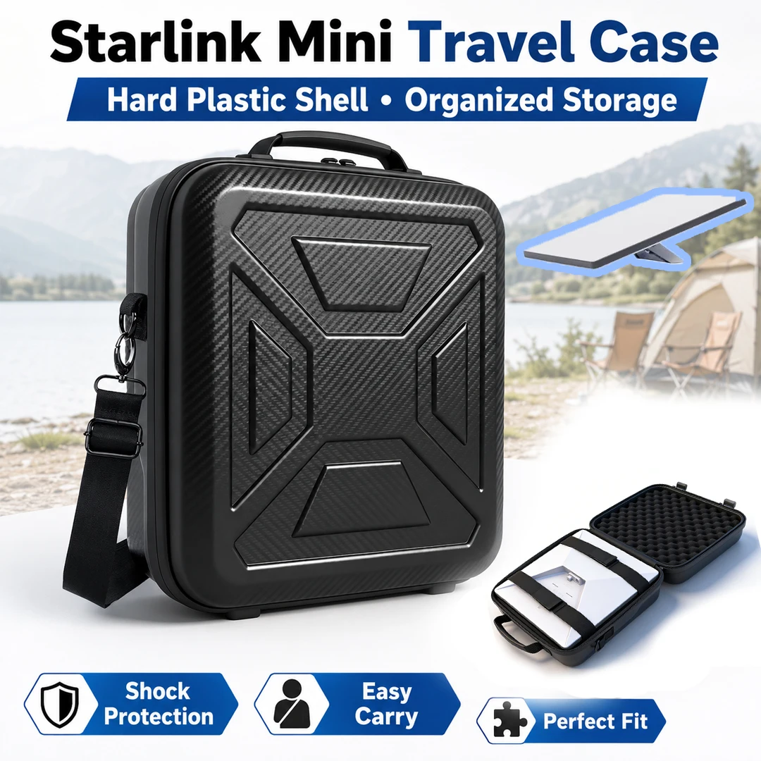 The universal Starlink mini travel case, equipped with foam 