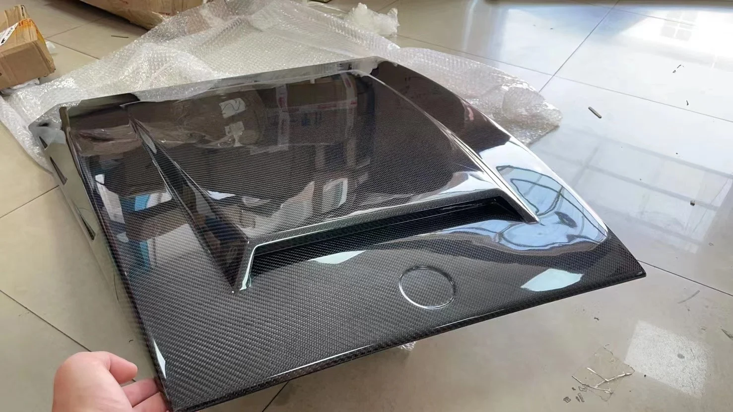 W463 W464 g Class g Wagon Carbon Fiber Hood B-style