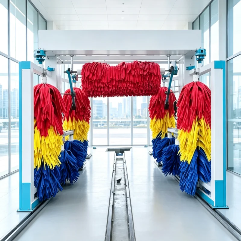 Customized Small Gantry Car Wash Equipment Space Saving Automatic Vehicle Washing Machine For Community Commercial Wash Shop