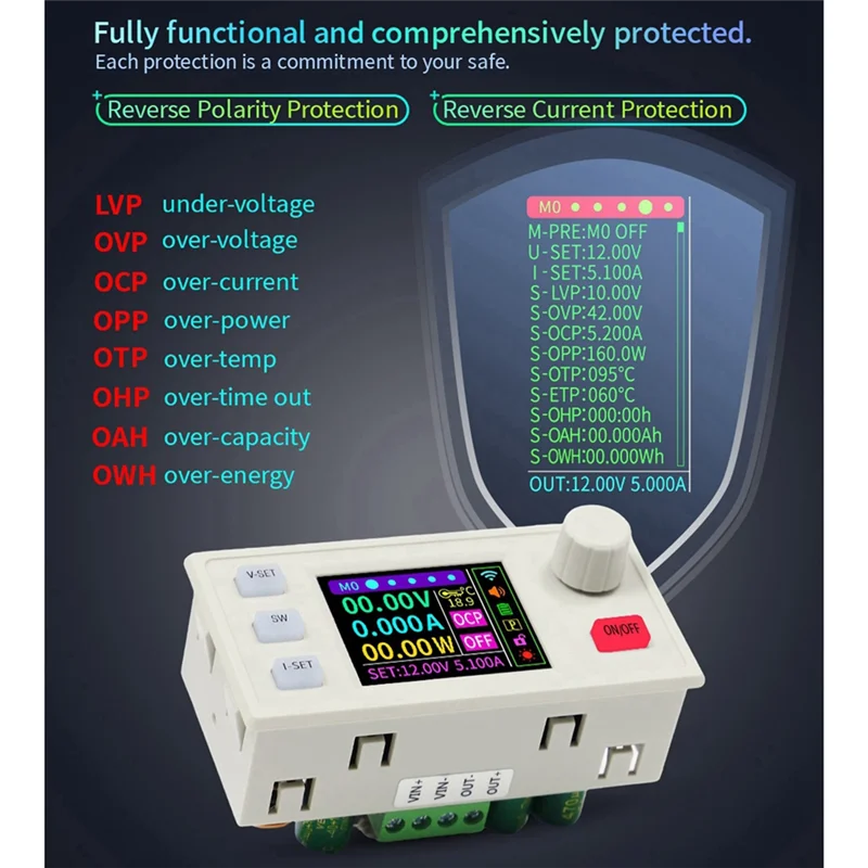 AAAEL-SK150S قابل للتعديل تيار مستمر موفر طاقة تنظيمي + IR عدة الجهد المستمر تيار مستمر 8A 150 واط وحدة تنحى