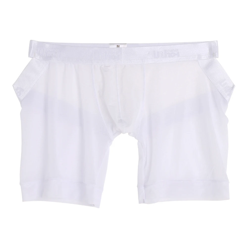 

Sexy Middle WaisFor t PanFor ties for Men Open CroFor tch Ball Pouch BreaFor thable Nylon Fabric M 2XL Sizes Available