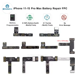 Cable flexible FPC con etiqueta de batería W12/W11 Pro Box para Iphone Eliminación que se puede verificar esta batería es genuina después de reemplazar la batería