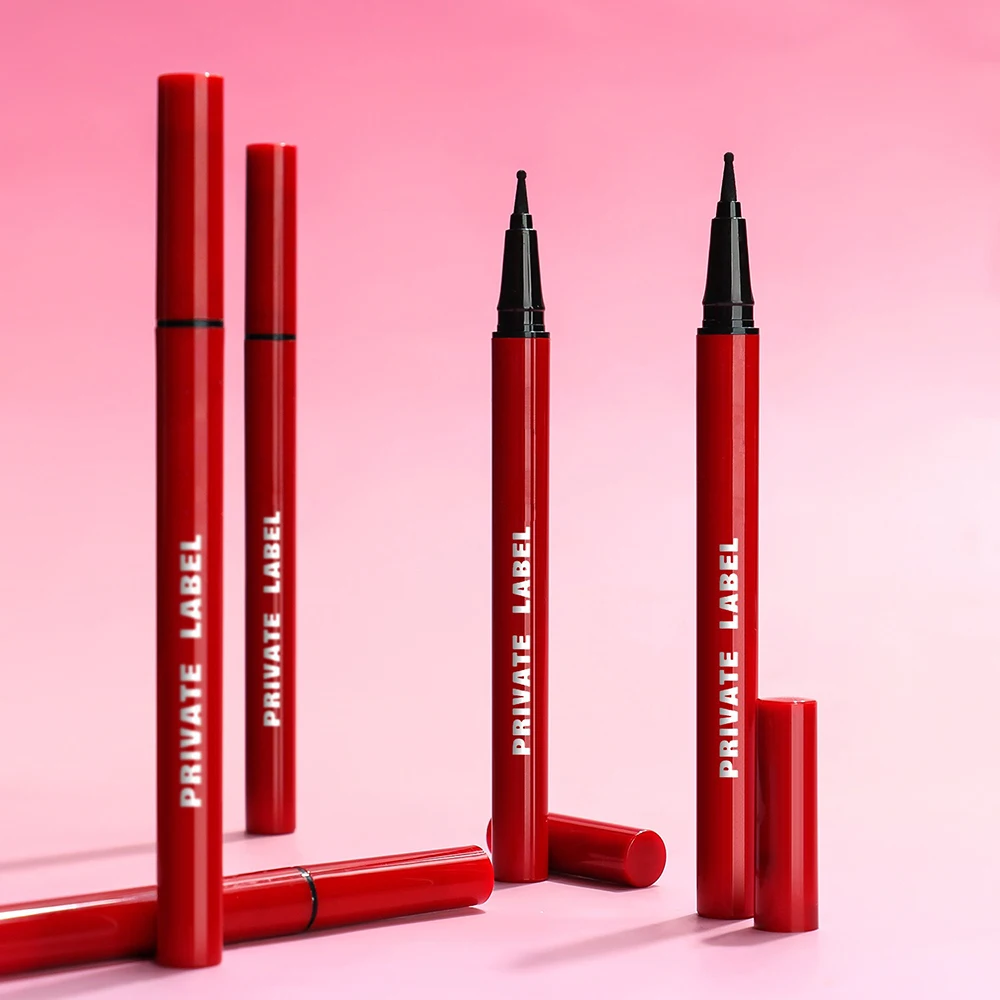 Custom Logo 1g Liquid Lip Liner High Color Rendering Waterproof No Smudging Long Lasting Private Label Makeup Gothic Dark-Style