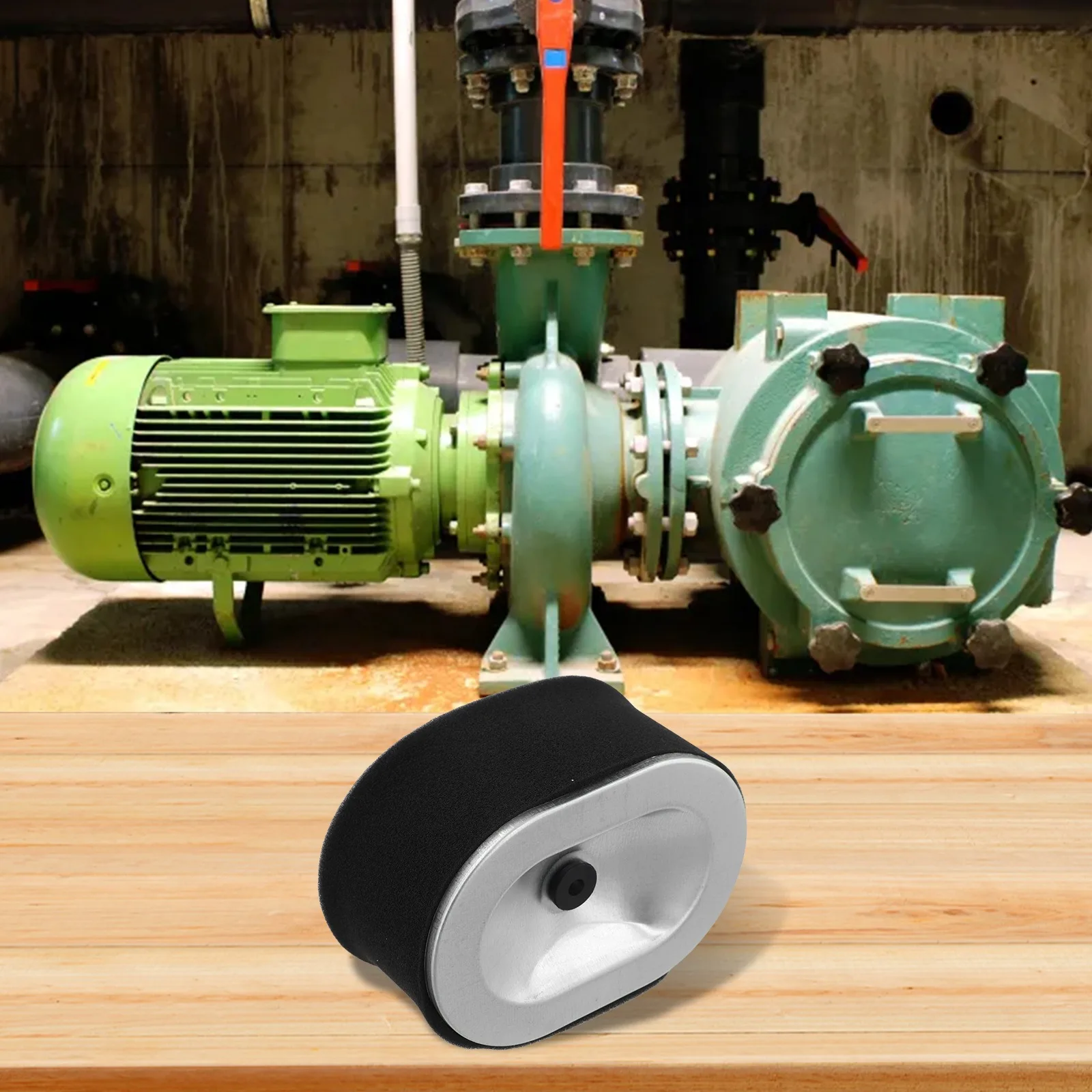 

Воздушный фильтр двигателя, совместимый с Kipor Kama и Yanmar KM186F KM186FA 5 кВт дизельного генератора, металлический губчатый слой