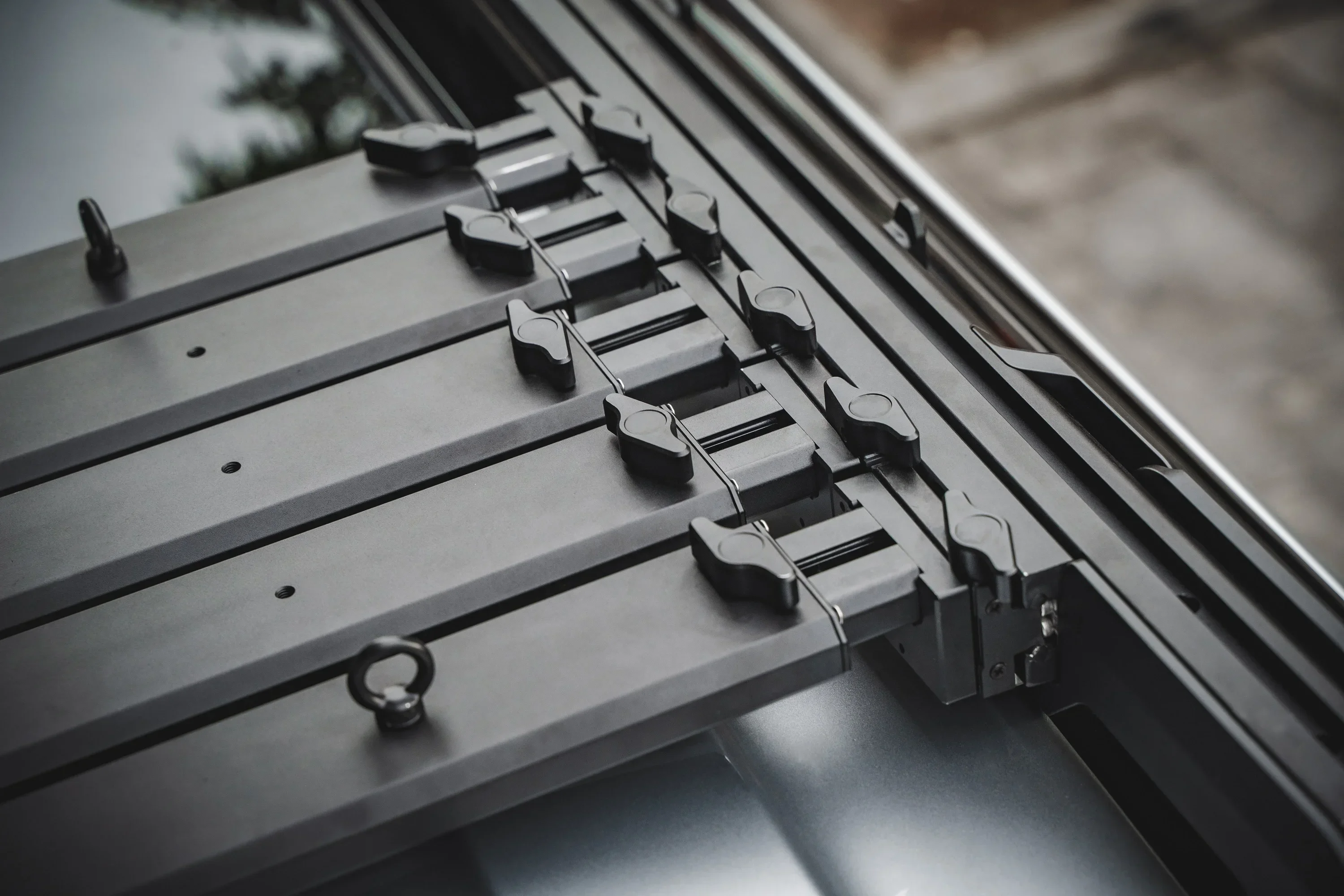 Plumb 2020+ CNC Process Parts Aluminum Alloy Removable Luggage Rack Roof Rack for Defender L663 110