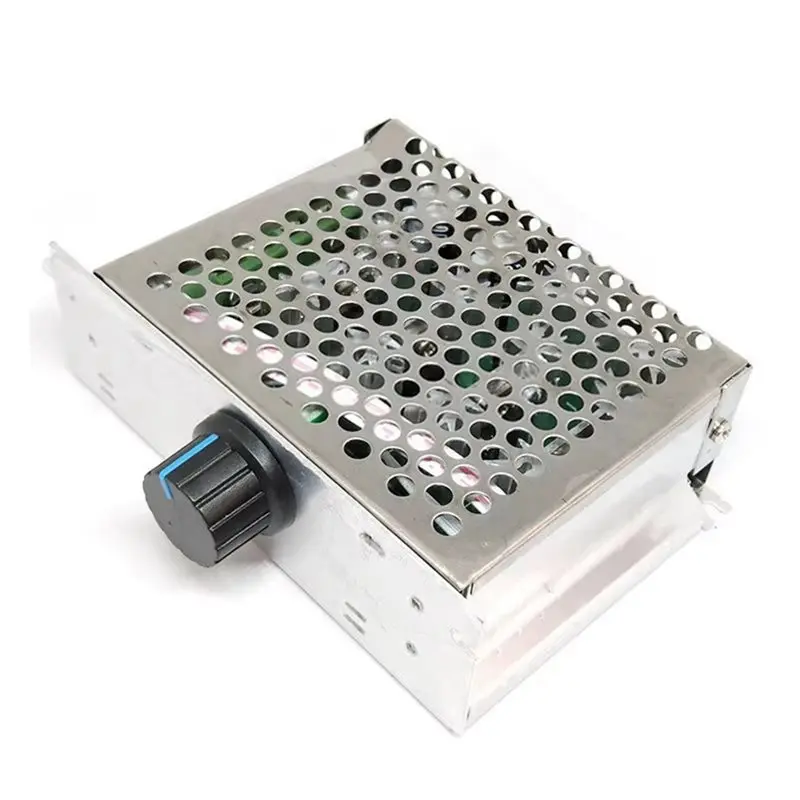 Y22A-Adjustable 30A 1500W SCR PWM Motor Speed Controller Regulator With Protective Shell For DC Motors CCM6DS