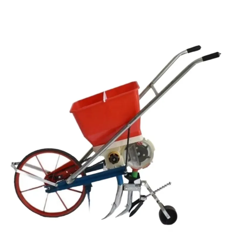 

New Hand Seeder for Planting and Seeding Easy and Safe To Operate for Corn and Fertilizer for Agriculture and Farming