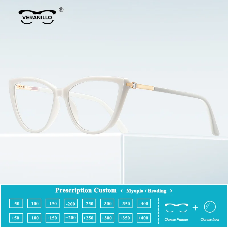 

Повседневные очки для близорукости, сексуальная оптическая оправа «кошачий глаз», унисекс, очки для чтения журналов, увеличительные очки, очки для дальнозоркости, диоптрии 0 ~ 4,0