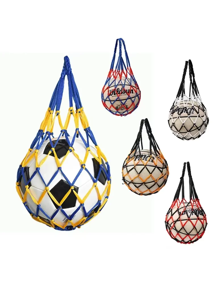 1PC Football Net Bag Nylon Bol - Sports Equipment Outdoor Storage 评论和价格