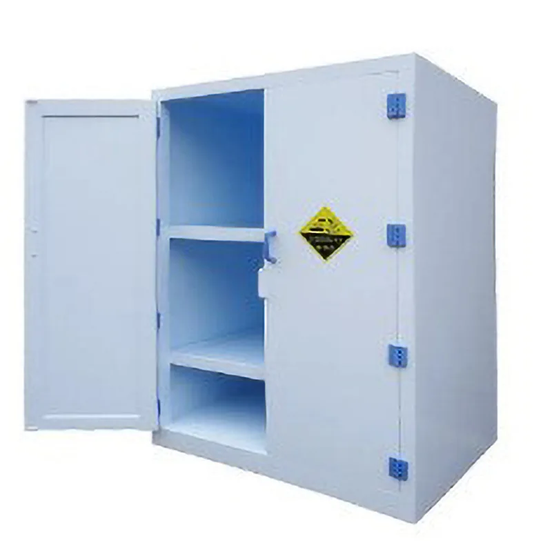 All-steel central experimental table polypropylene strong acid and alkali resistant vessel cabinet chemical dangerous goods safe