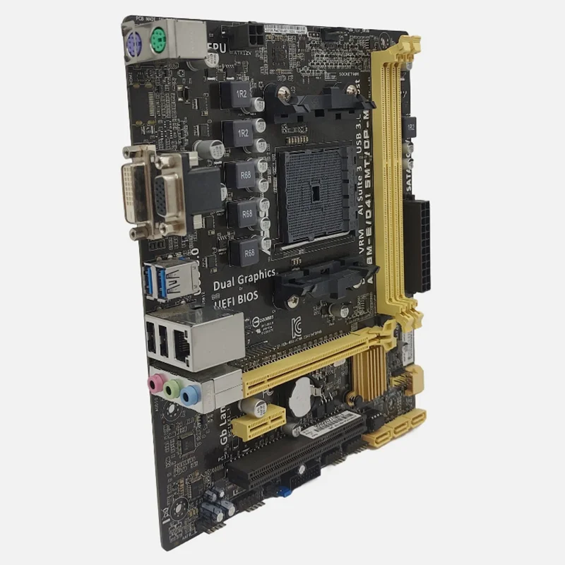ASUS A78M-E/D415MT/DP_MB mATX اللوحة الأم AMD A78 المقبس FM2 + DDR3 SATA3 VGA DVI-D لسلسلة AMD Athlon/A #3