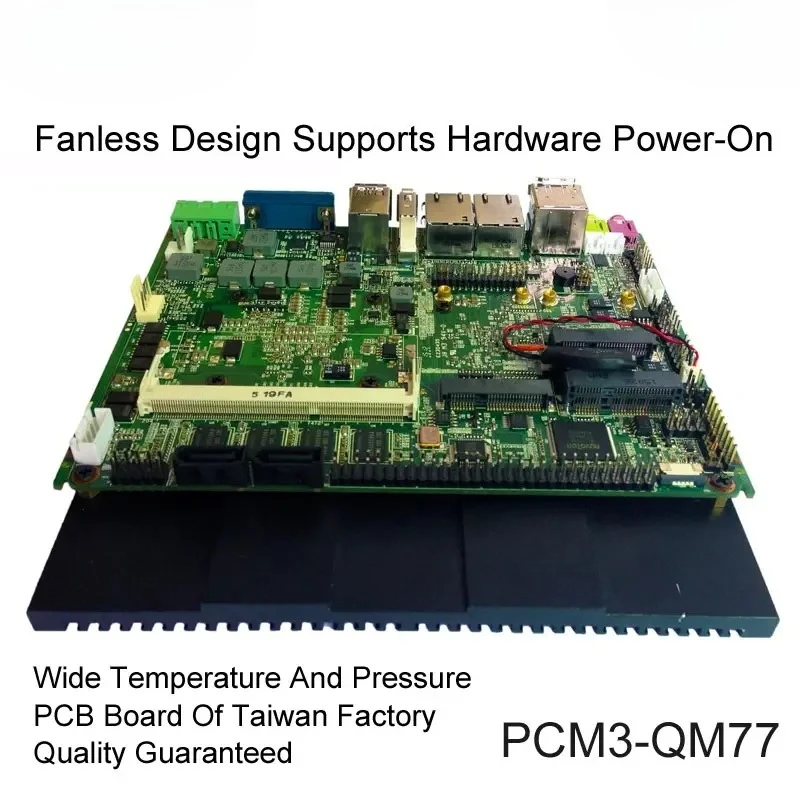 2024 Embedded Fanless Industrial Components Main Board Motherboard  For Industrial PC