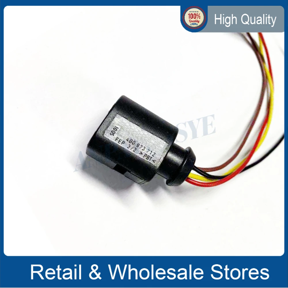 4B0973712 4B0 973 712 4 Pin Coolant Temperature Sensor Plug Fit for Jetta Golf Passat Beetle for A4 TT