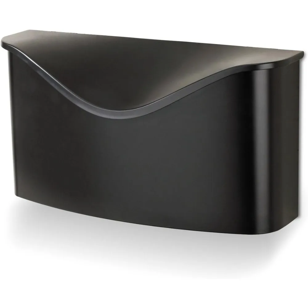 

460322-040 Postino Wall-Mount Mailbox, Black