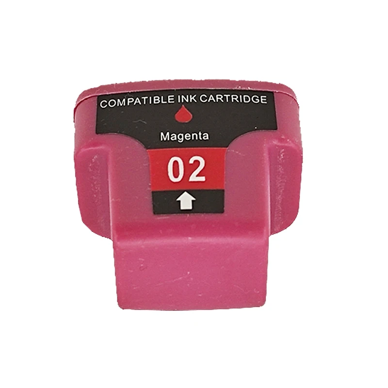 Vilaxh 02 Compatible Ink cartridge Replacement for HP 02 For Photosmart C6180 8250 3110 3210 3310 D7160 C5180 D7145 printer