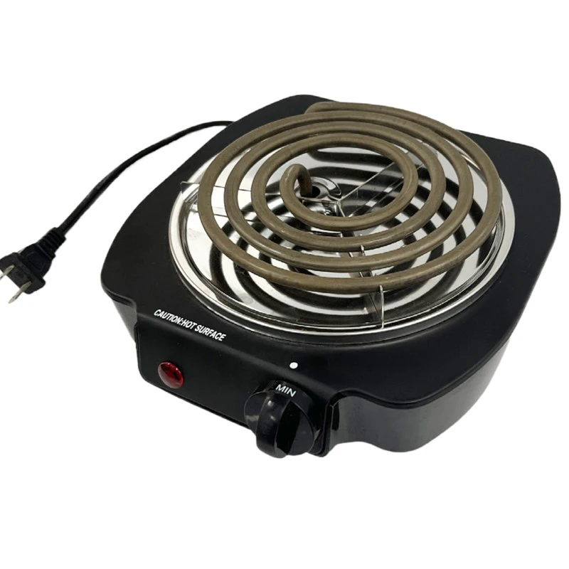 เตาหม้อไฟไฟฟ้า 110V Estufa Electrica Portatil เตาจานเดี่ยวขนาดเล็ก