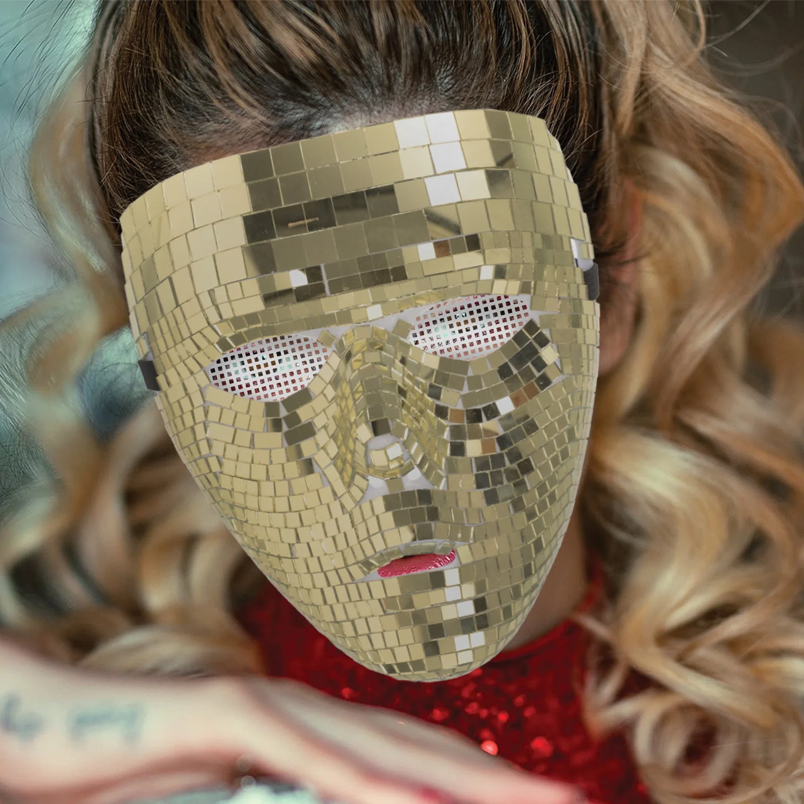 

7Pcs Eye Mesh for Masks 13.17x10.22in Blank Plastic Mesh Sheet for Cosplay Props Fursuit DIY Craft Projects Visibility