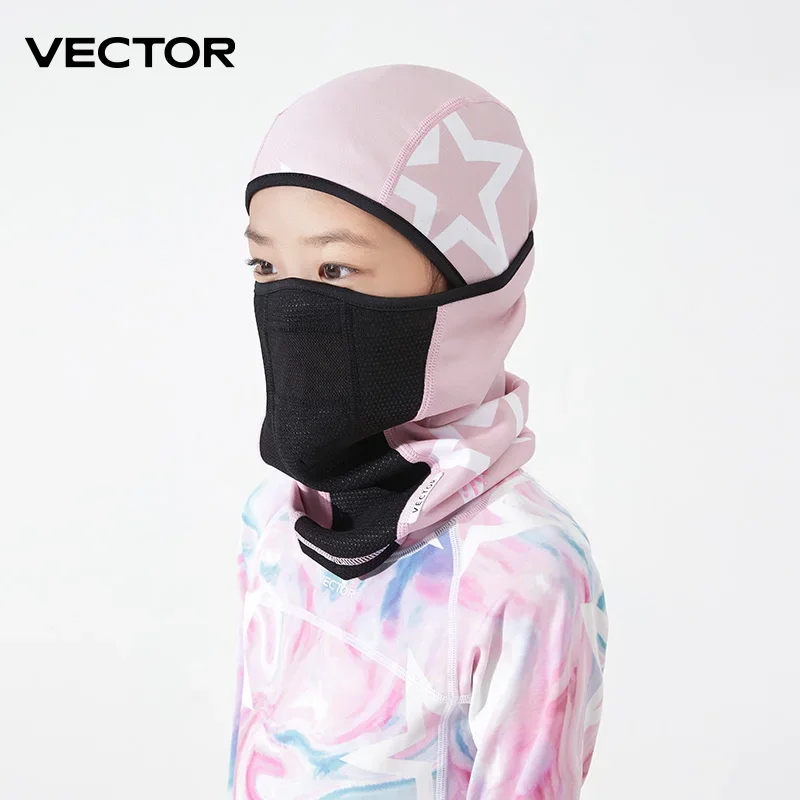 Children’s Thermal Fleece Mask VECTOR Windproof Winter Cycling Balaclava Skiing Hat