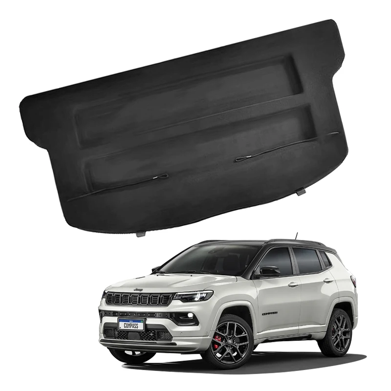 Per Jeep Compass MK2 2017-2025 MANUALE PORTELLONE Non-retrattile Tronco Cargo Copertura Parcel Rack Scudo Accessori per interni auto