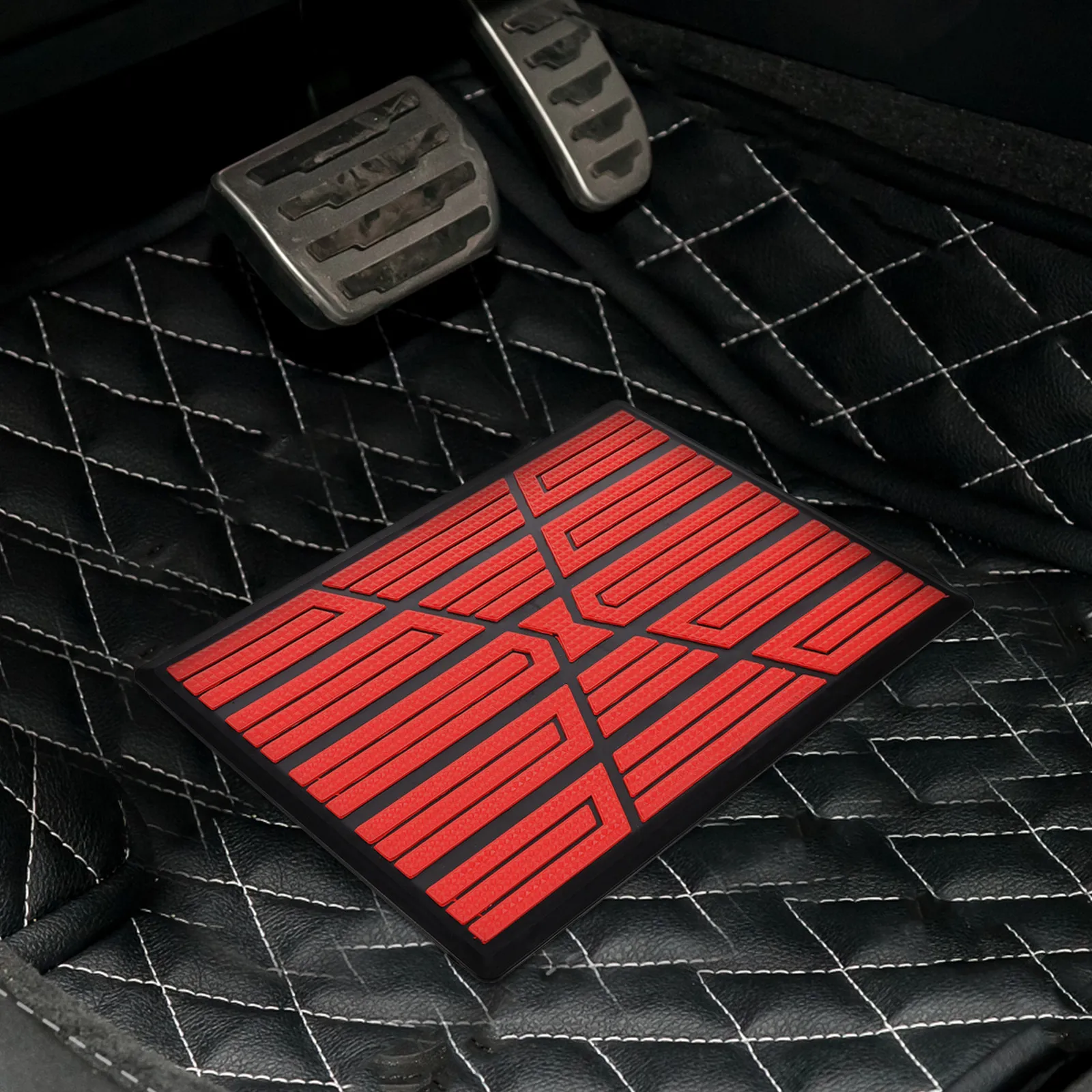 

Car Foot Mat Repair Patch PP PVC Wear Resistant Non Slip Car Carpet Protector Pad Foot Rest Pedal Pad Automotive Carpet Repair