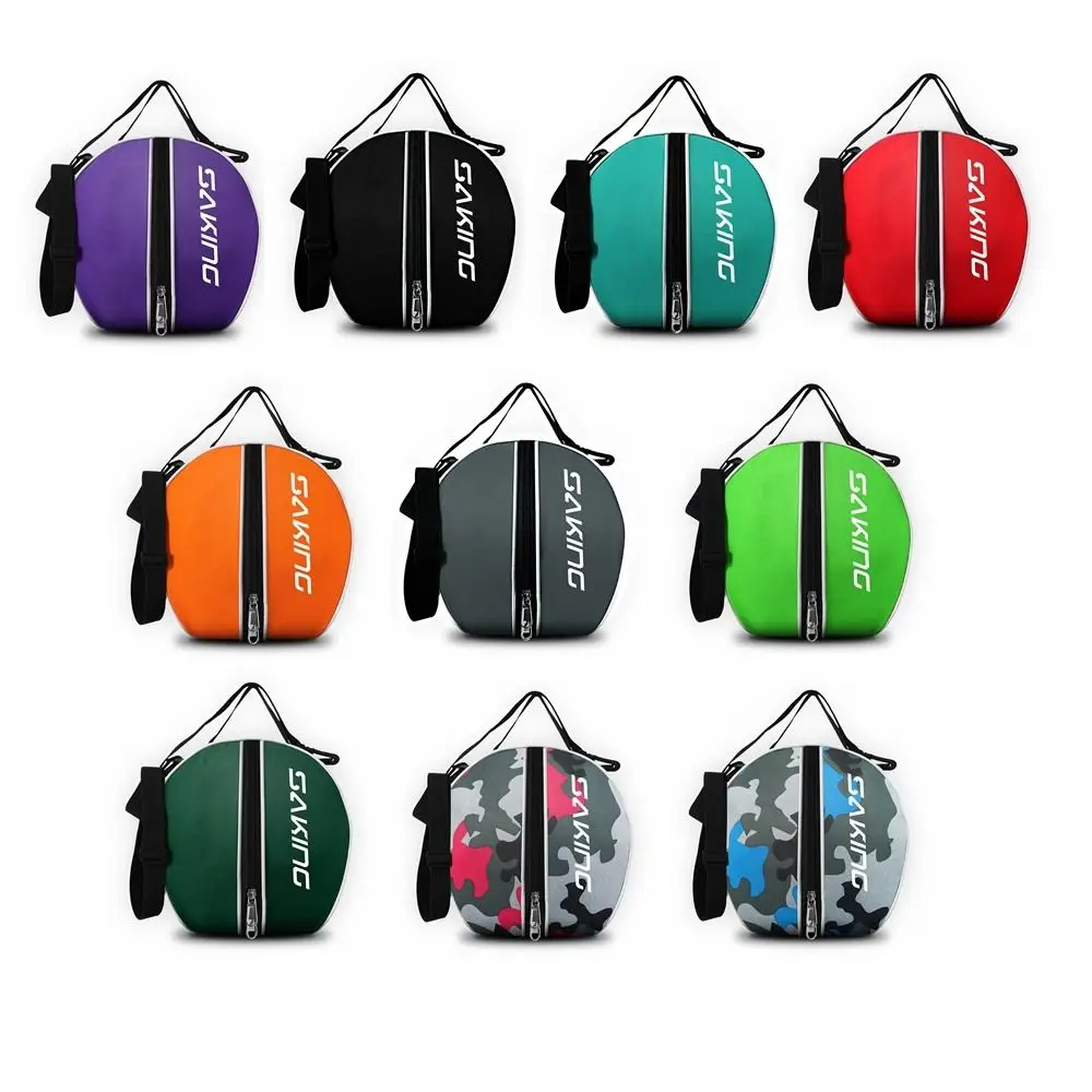 Round Basketball Storage Backpack Elastic Multifunctional Sport Shoulder Bags Detachable Straps with Zipper