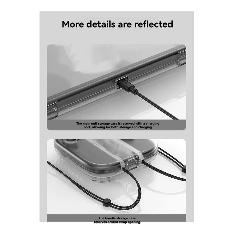 【التصغير الأخير!】حافظة واقية شفافة لجهاز نينتندو سويتش 2، غطاء تخزين شفاف لمقبض وحدة التحكم، صندوق تخزين