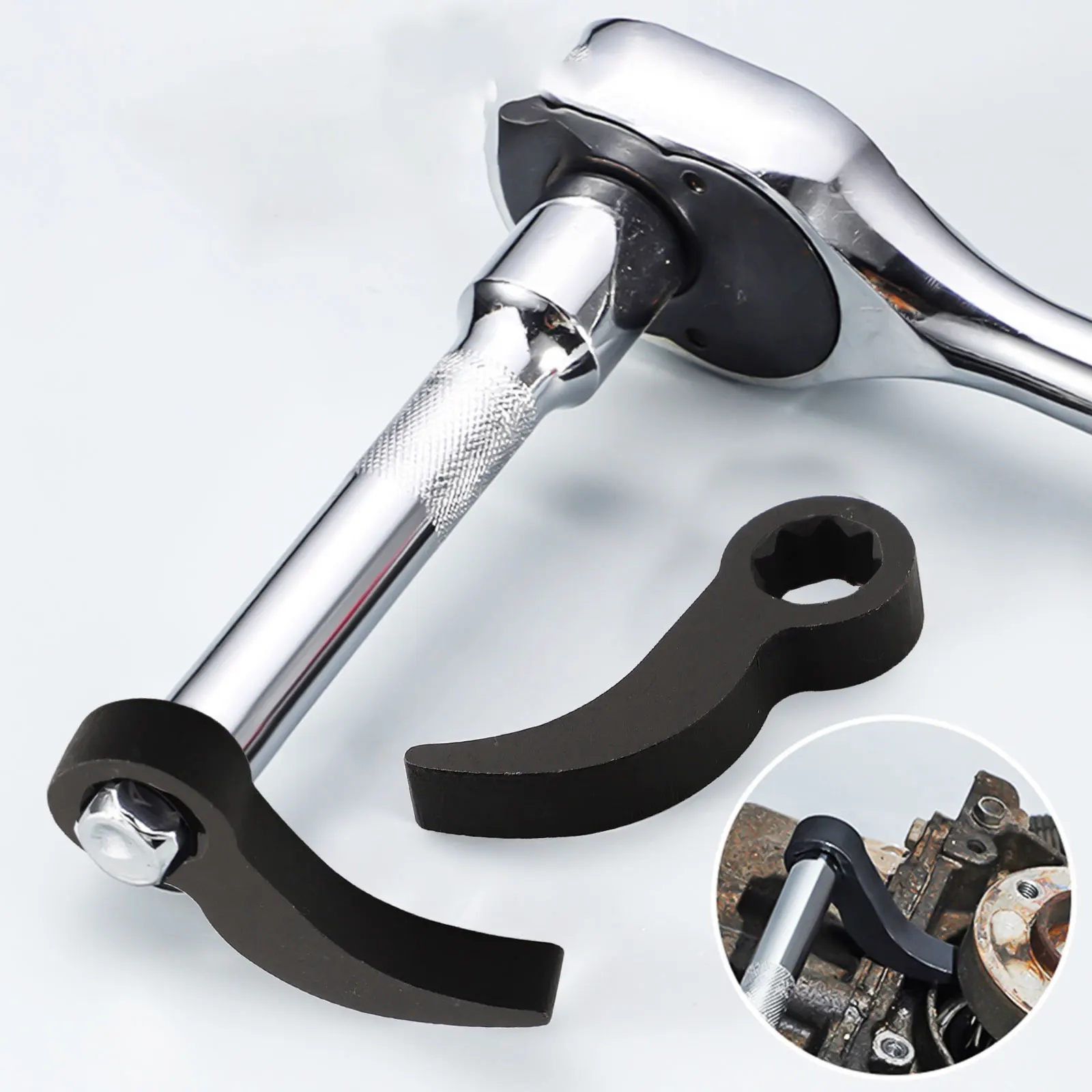 For DIY Projects Pry Bar Tool Crowbar 1 2 Inch 1 2 Inch Drive Compatible Adjustable Leverage Feature For Breaker Bar