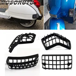 Scooter 4PCS Turn Signal Light Grille Cover Guard Protetor for PX VSX VNX LML Star Plastic Indicator Lens Grills Protection