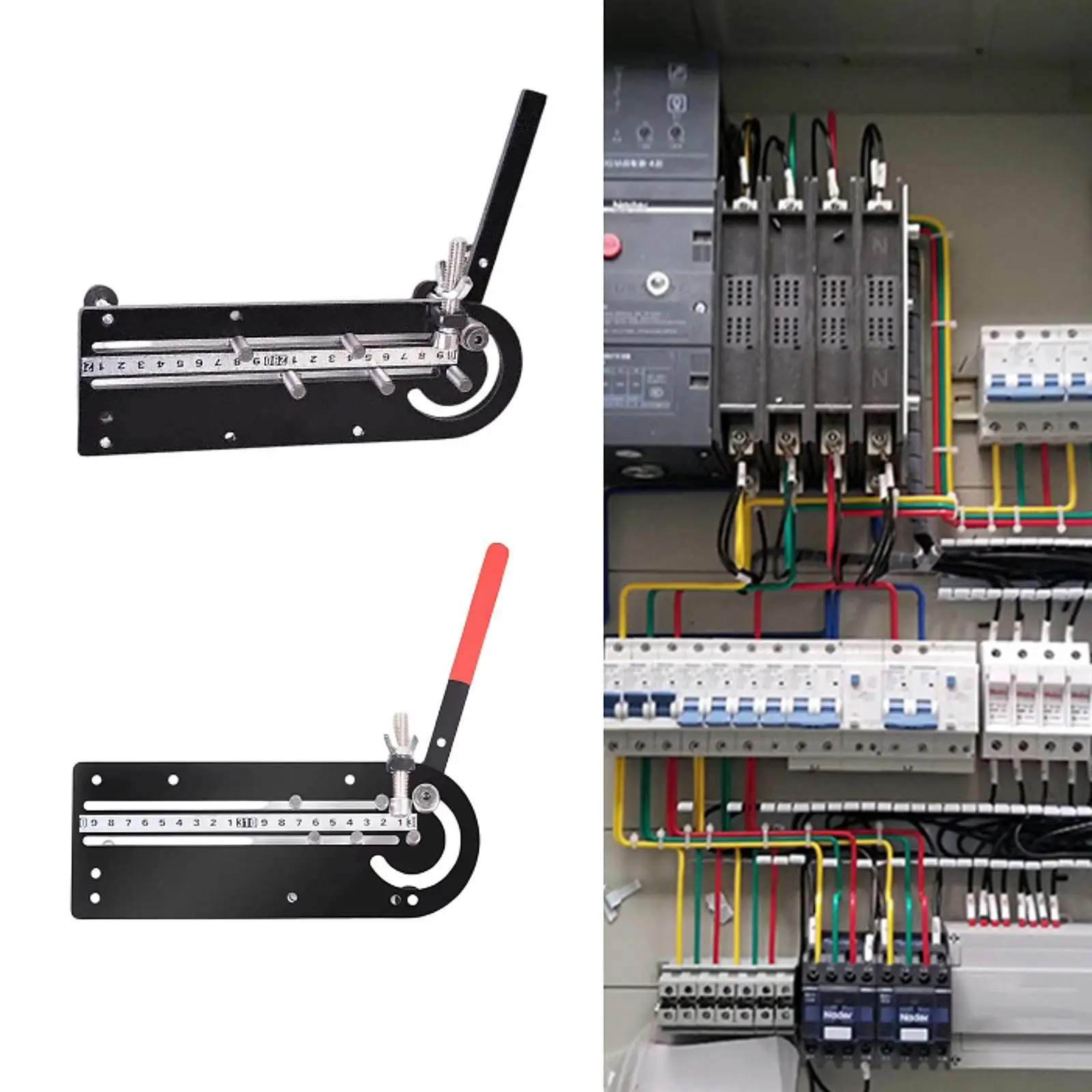 جهاز قابل للطي لآلة ثني الأسلاك المحمولة لتكييف الهواء للسيارات #1