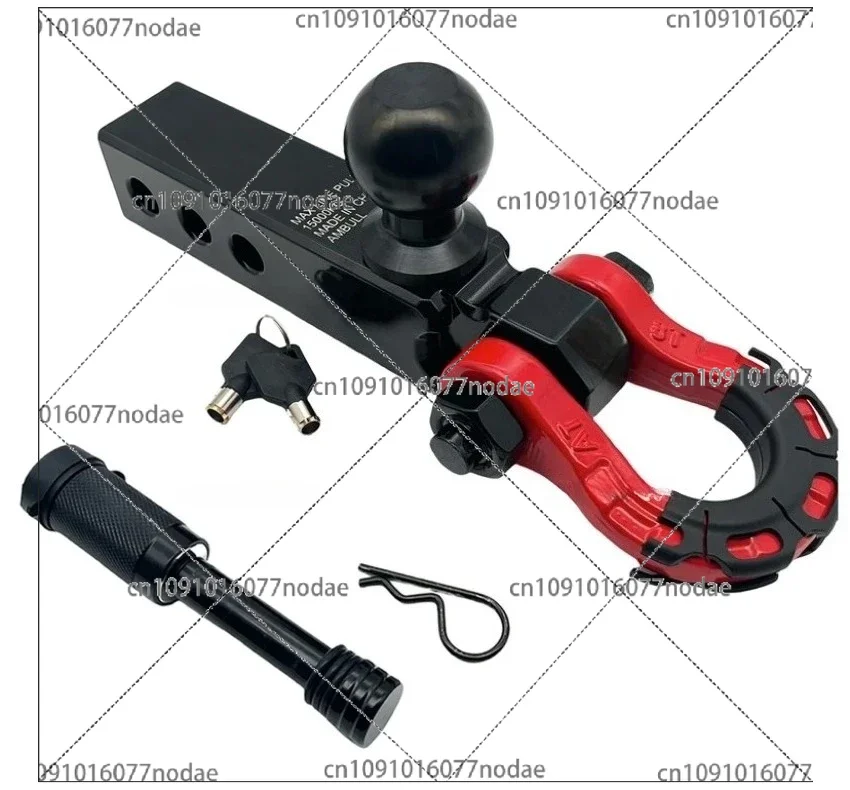 Aluminum Trailer Hitch Ball Shackle Tow Arm for RV Car Modification Accessories