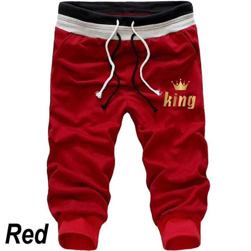 Men's sports shorts, jogging pants, casual sports and fitness solid jogging pants, men's sports pants