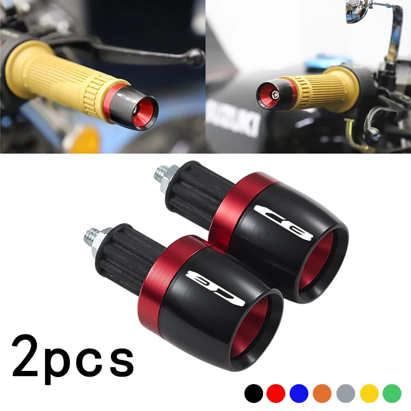 For Honda CB CBR CBR600RR CBR1000RR 650R CB750 CB500X CB500F CB650F 600 954 1000 RR Motorcycle Handlebar Grips Bar Cap End Plug