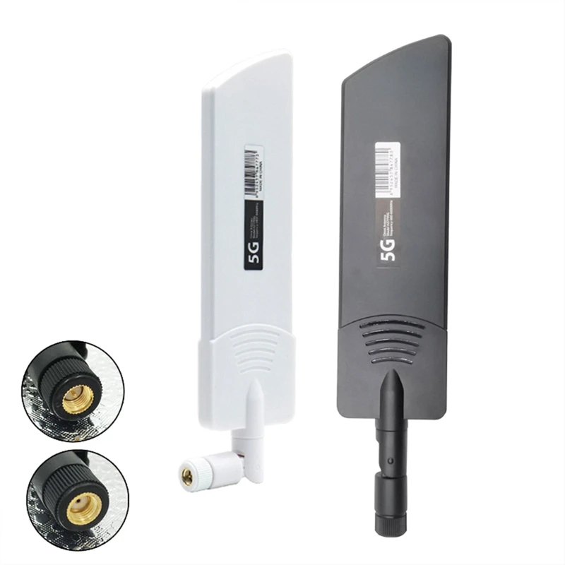 Router nirkabel lipat fleksibel, antena penguat sinyal WIFI 2G 3G GSM GPRS 4G 5G 40 Dbi LTE 600-6000Mhz