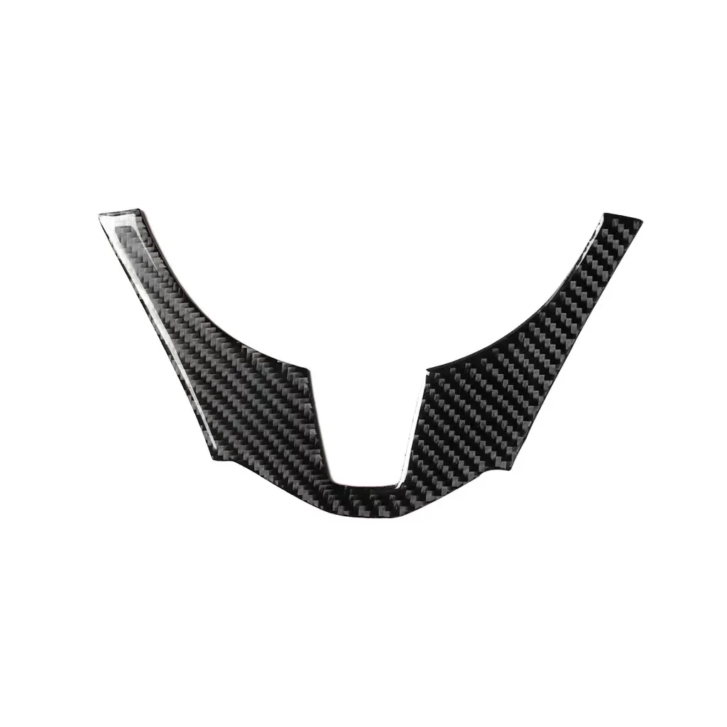 

Interior Moulding Decorative Trim Carbon Fiber ABS Car Steering Wheel Trim Cover For Mazda 3 Axela BM BN 2014 2015 2016