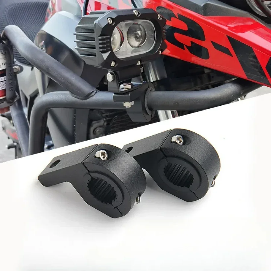 Universal All Motorcycle 32MM 22MM Bumper Spotlight Bracket For VOGE HAOJUE HAOJIN Yinxiang ZONTES LIFAN HONDA YAMAHA SUZUKI SYM