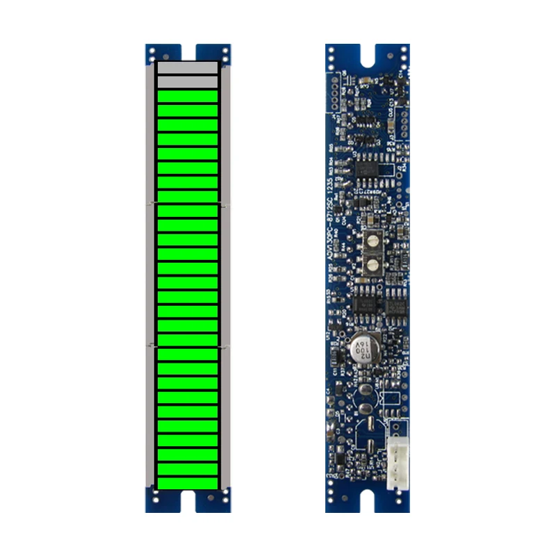 30-Segments 87mm-Length LED Light Column Display Module Power Display Module