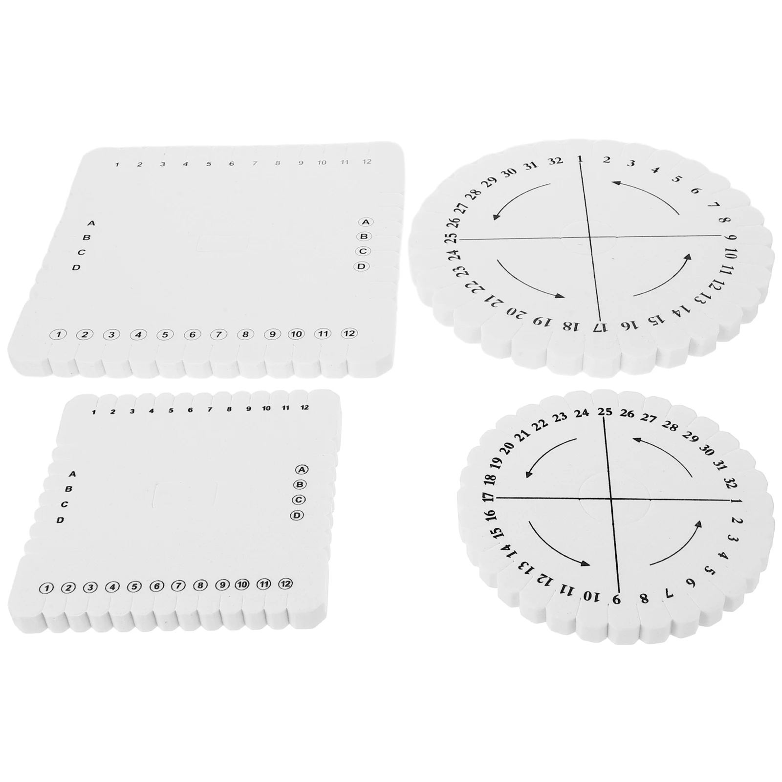 

Rope Weaving Braiding Knitting Tool Lightweight Durable Crafting White Metallic Line Sewing Accessories DIY Kits