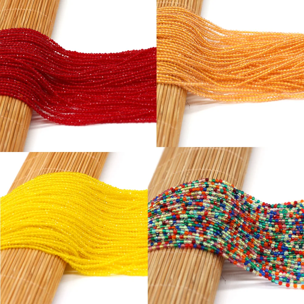 20 String Colorful Natural Spinel Stone Beaded 2mm For Jewelry Making DIY Necklace Bracelet Earrings Accessories Charm Gift