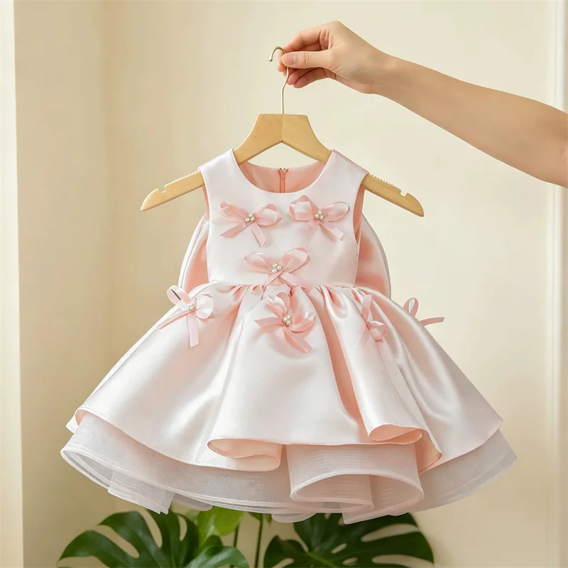 baby-kids-princess-satin-bow-flower-girl-dress-children-first-communion-dress-ball-gown-wedding-party-dress-birthday