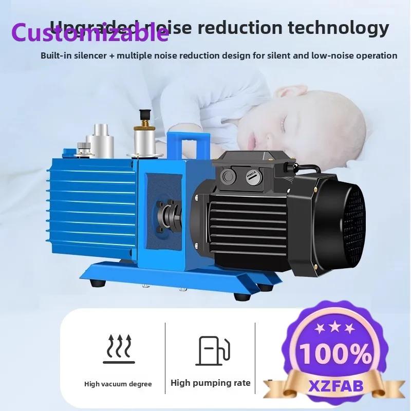 Factory Direct 2026 Vacuum oil pump 2xz-2/-4 direct-coupled rotary vane vacuum pump