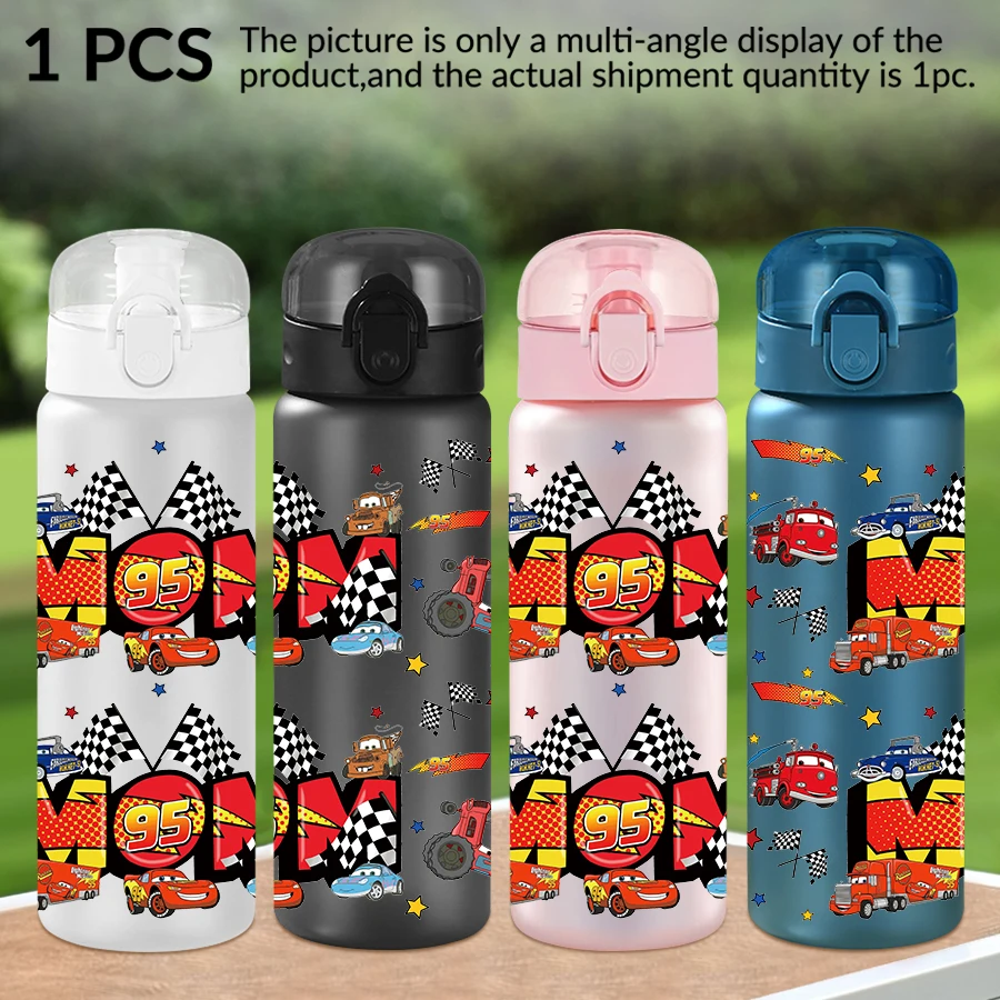 

1 шт. Дисней, гоночный автомобиль, пластиковая бутылка для воды с рисунком молнии, 26 унций, чашка для воды для занятий спортом на открытом воздухе, подарок на день рождения/спинную школу