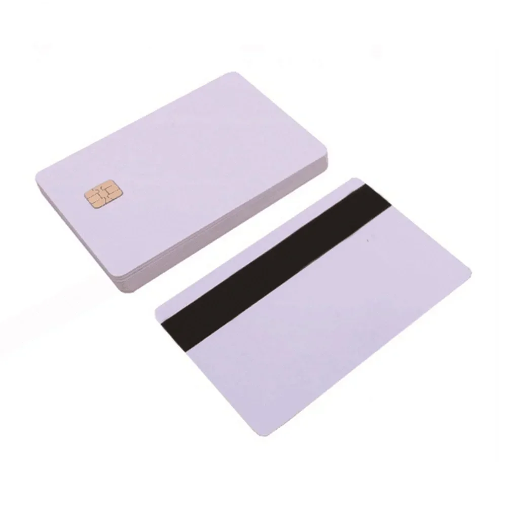 High Quality SLE4442 Chip White Blank PVC Contact IC Smart Card