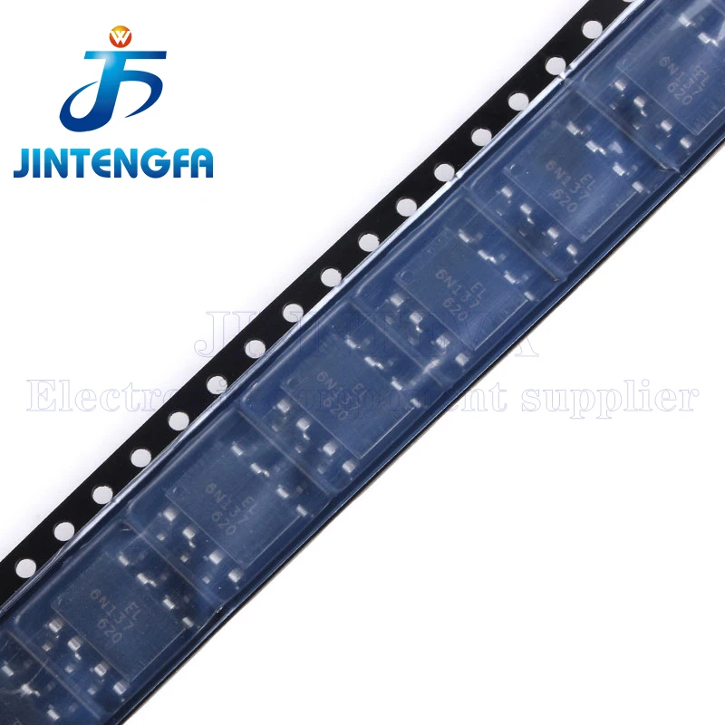 10PCS 6N137 DIP-8 SMD-8 EL6N137 EL6N137S 6N137M 6N137SDM 6N137-500E High Speed Optocouplers High Speed 10MBd LogicGate Output IC