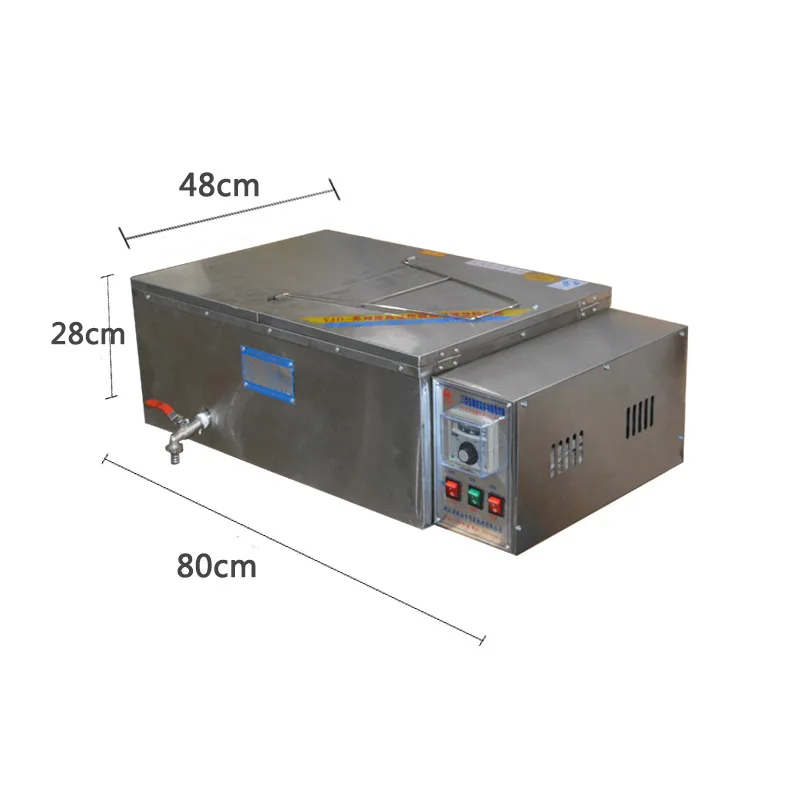 Commercial Electric Fryer Automatic Temperature Control Frying Fryer Single Cylinder Thick Fryer Large Capacity