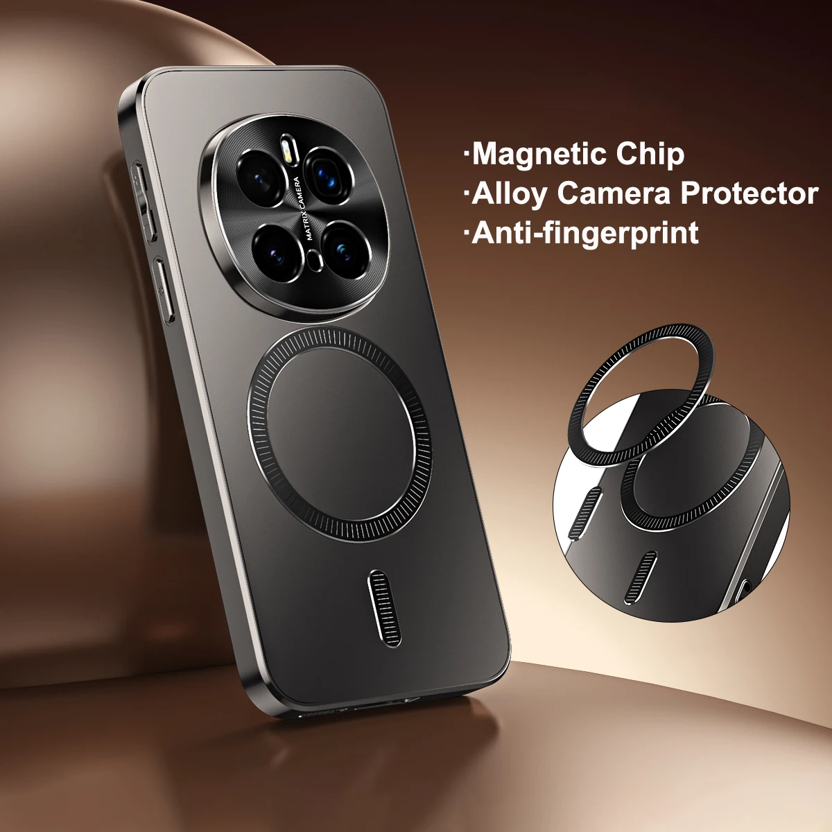 Matte Hard Pc Back Case - Магнитный чехол для Honor Magic 8