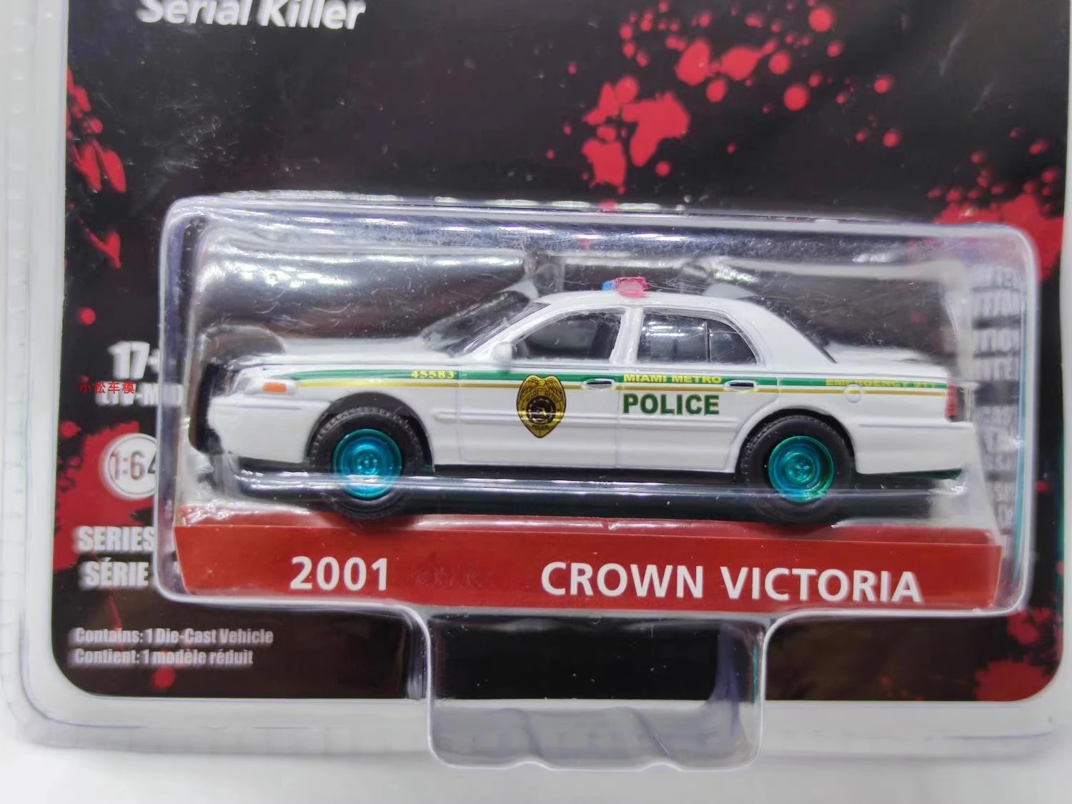 1:64 2001 Ford Crown Victoria Hoge Simulatie Legering Automodel Collectible Toy Gift Display Ornament